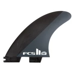 FCS 2 MF Neo Carbon Black/White Large Tri Fins