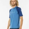 Rip Curl Shockwaves Short Sleeve UV Tee -Extreme Sport Verkauf rip curl shockwaves short sleeve uv tee